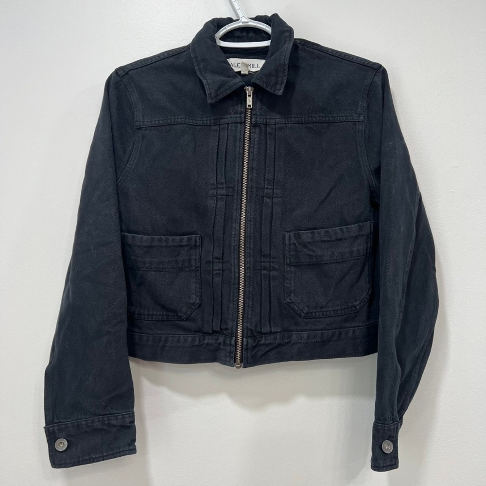 Alex Mill Black Bomber Jacket